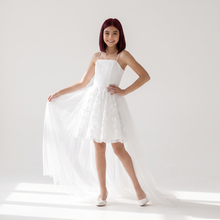 Robe 2 en 1 asymétrique pour préadolescente Liv