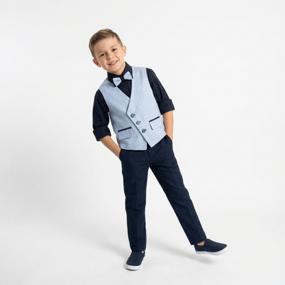 Ensemble de gilet de cérémonie pour homme Ocean