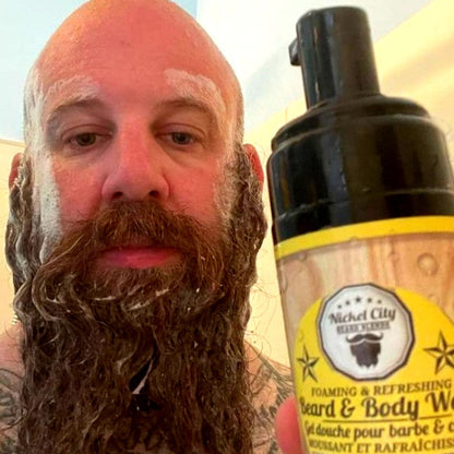 The Sticks Nettoyant Barbe (150 ml) – Parfum Cèdre et Agrumes Tropicaux | Shampoing et Nettoyant Barbe Rafraîchissant