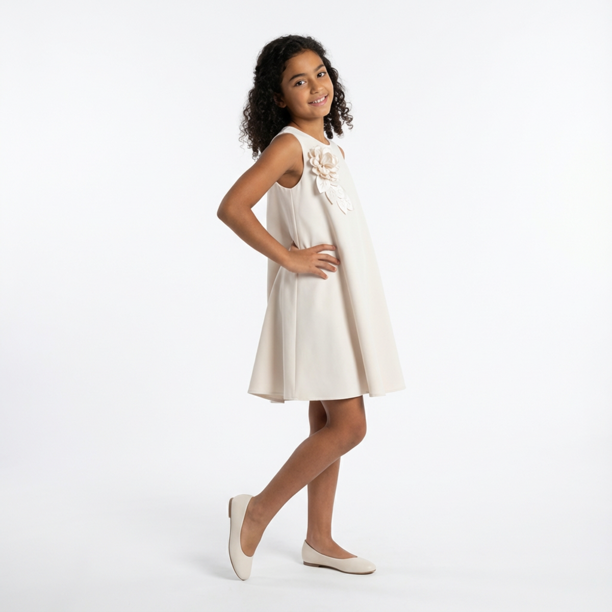 Roseleaf Elegance Dress