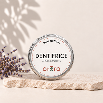 Dentifrice naturel à l'argile et menthe