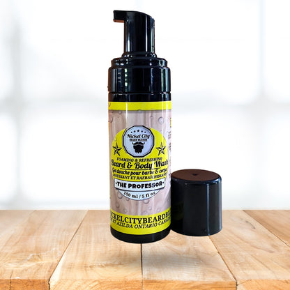Lot Trinity "Beard Boss" – The Professor (Ensemble 3 pièces de soins pour barbe : Huile, Baume, Lavant) | Bois de cèdre croquant, vanille douce et subtile note de cigare doux | Collaboration Dr. Chris Schneider