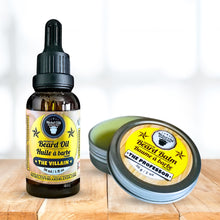 Duality Beard Bundle – Professor x Villain (2-Pack: Oil + Balm) | Balance of Order & Chaos