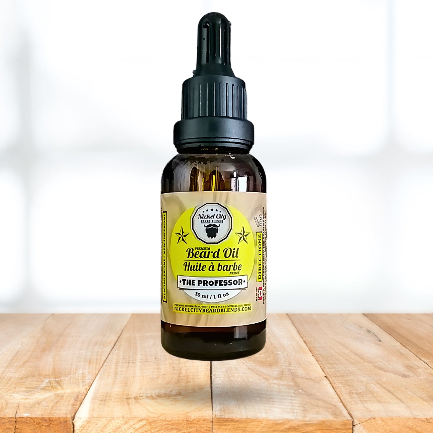 Lot Trinity "Beard Boss" – The Professor (Ensemble 3 pièces de soins pour barbe : Huile, Baume, Lavant) | Bois de cèdre croquant, vanille douce et subtile note de cigare doux | Collaboration Dr. Chris Schneider