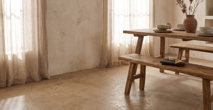Banc vintage pieds A
