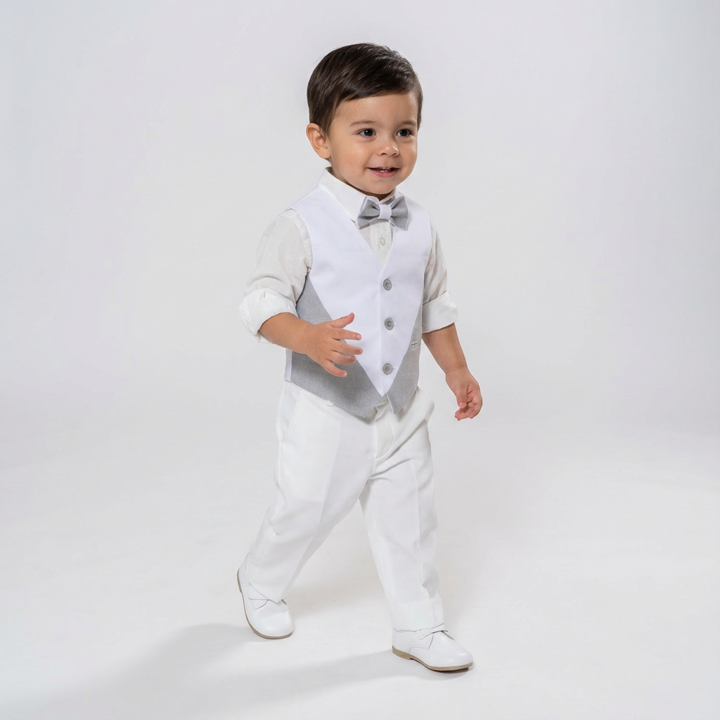 Ensemble Gilet de Cérémonie pour Garçons Italian Stallion