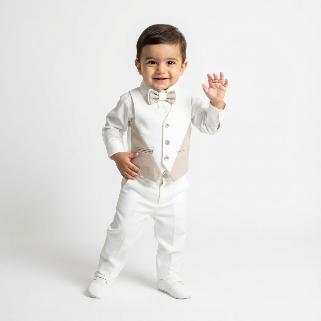 Ensemble Gilet de Cérémonie pour Garçons Italian Stallion