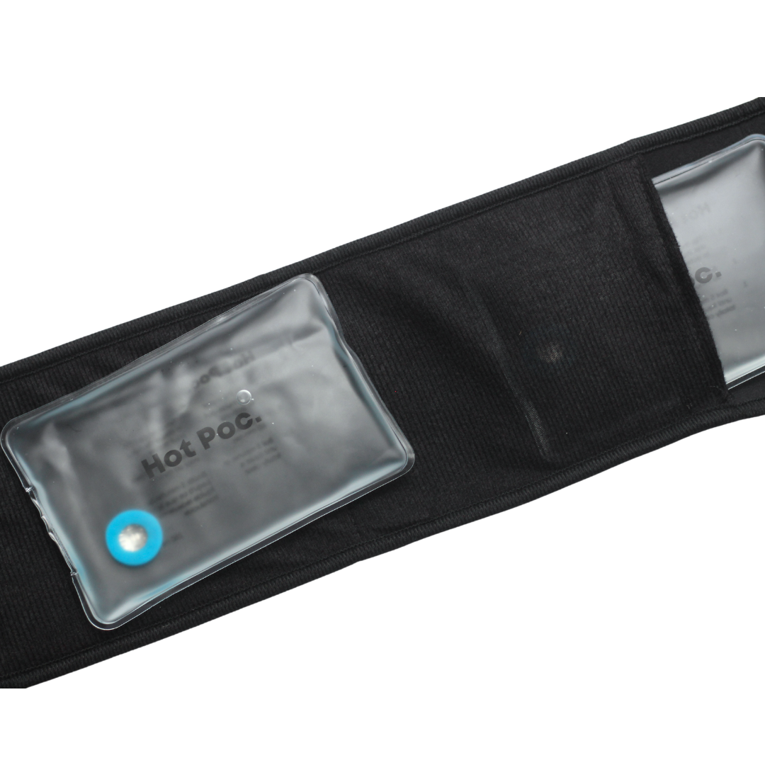 Ceinture réutilisable ajustable et ensemble de 2 chauffe-mains réutilisables écologiques - Hot Poc medic