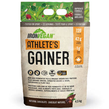 Iron Vegan ATHLETE'S GAINER, 4,5 kg