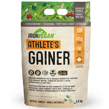 Iron Vegan ATHLETE'S GAINER, 4,5 kg