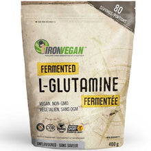 L-GLUTAMINE FERMENTÉE Iron Vegan, 400 g