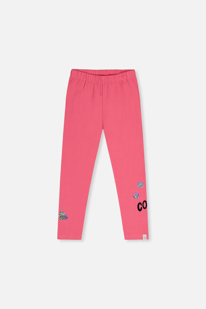 Organic Cotton Leggings Pink