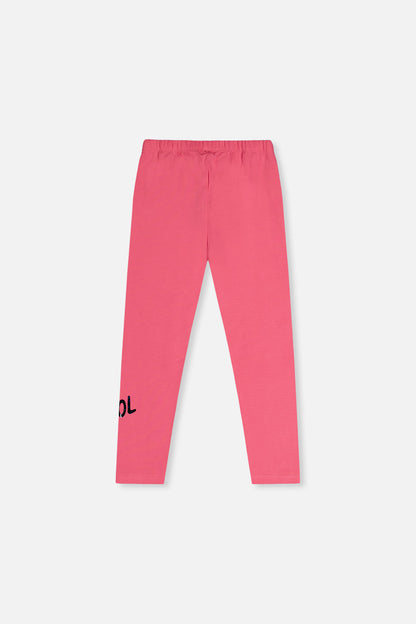 Organic Cotton Leggings Pink