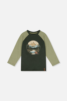 Raglan T-Shirt Dark Turquoise