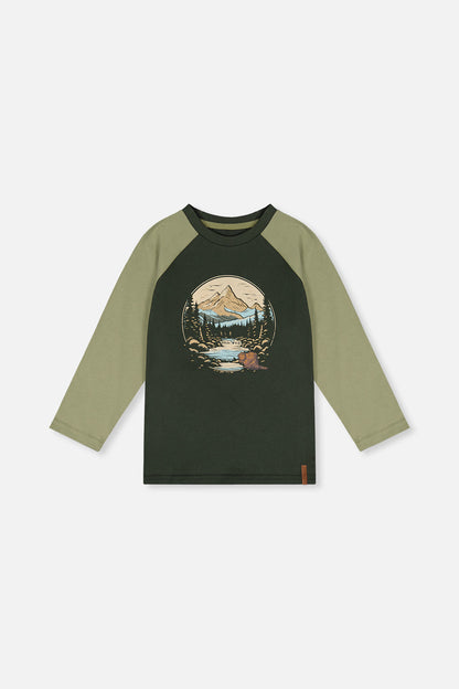 Raglan T-Shirt Dark Turquoise