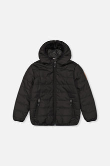 Insulating Quilted Mid-Season Jacket Black