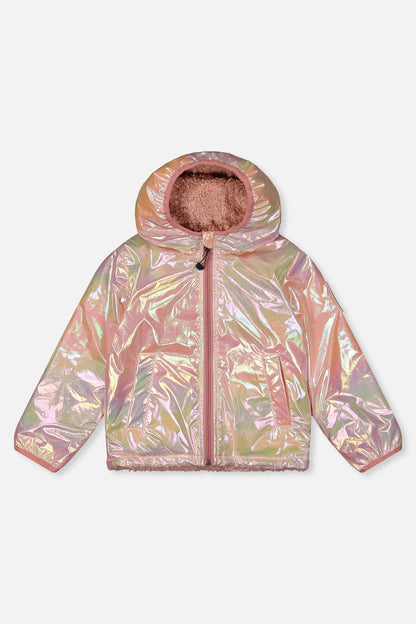 Reversible Mid-Season Jacket Pink