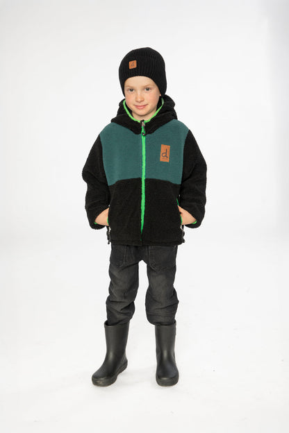 Reversible Mid-Season Jacket Black