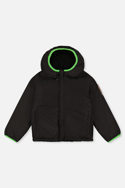 Reversible Mid-Season Jacket Black