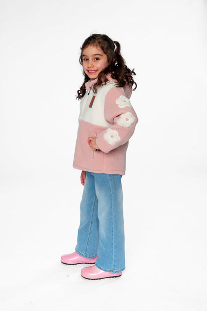 Reversible Mid-Season Jacket Pale Pink