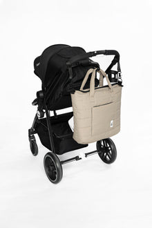 Diaper Bag Taupe With Changing Mat