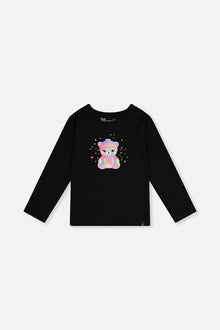 Raglan Organic Cotton T-Shirt Black