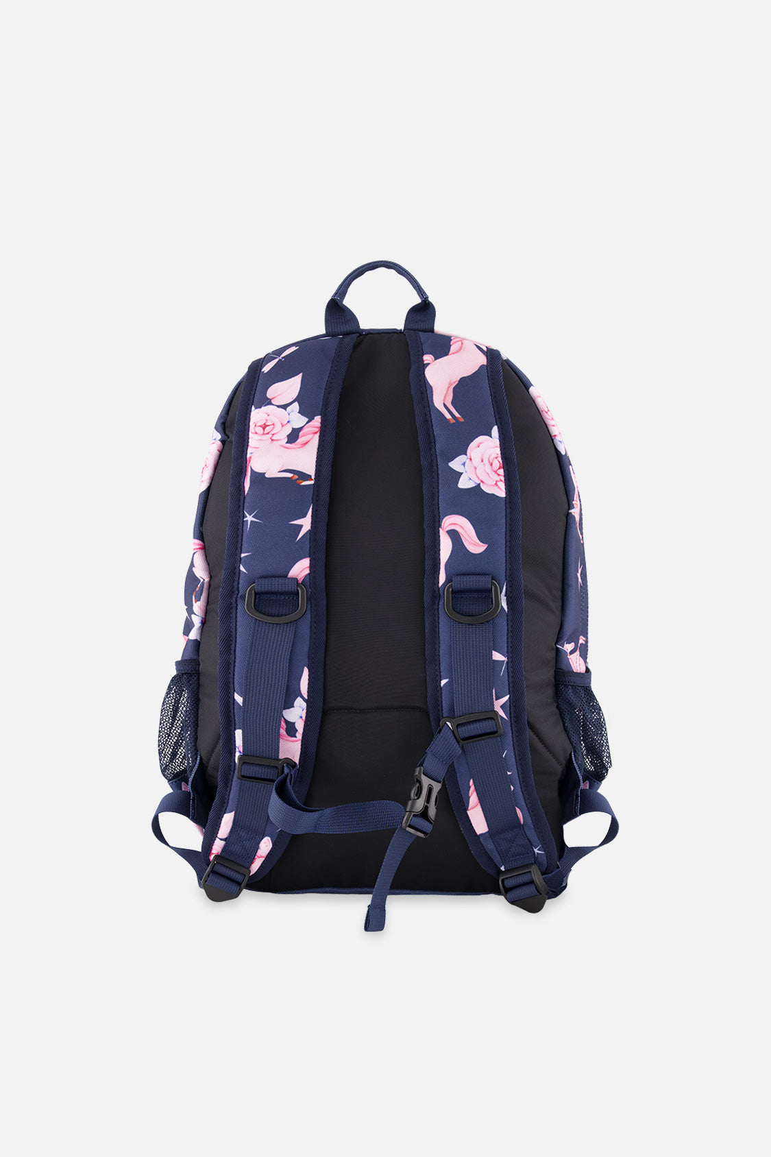 Sac à dos enfant imprimé licorne bleu marine