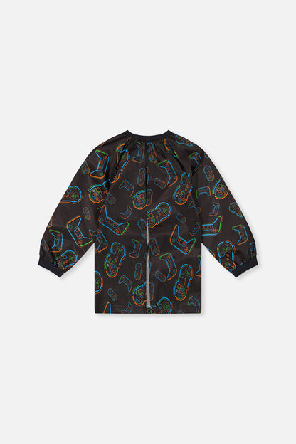 Apron Black Printed Controller