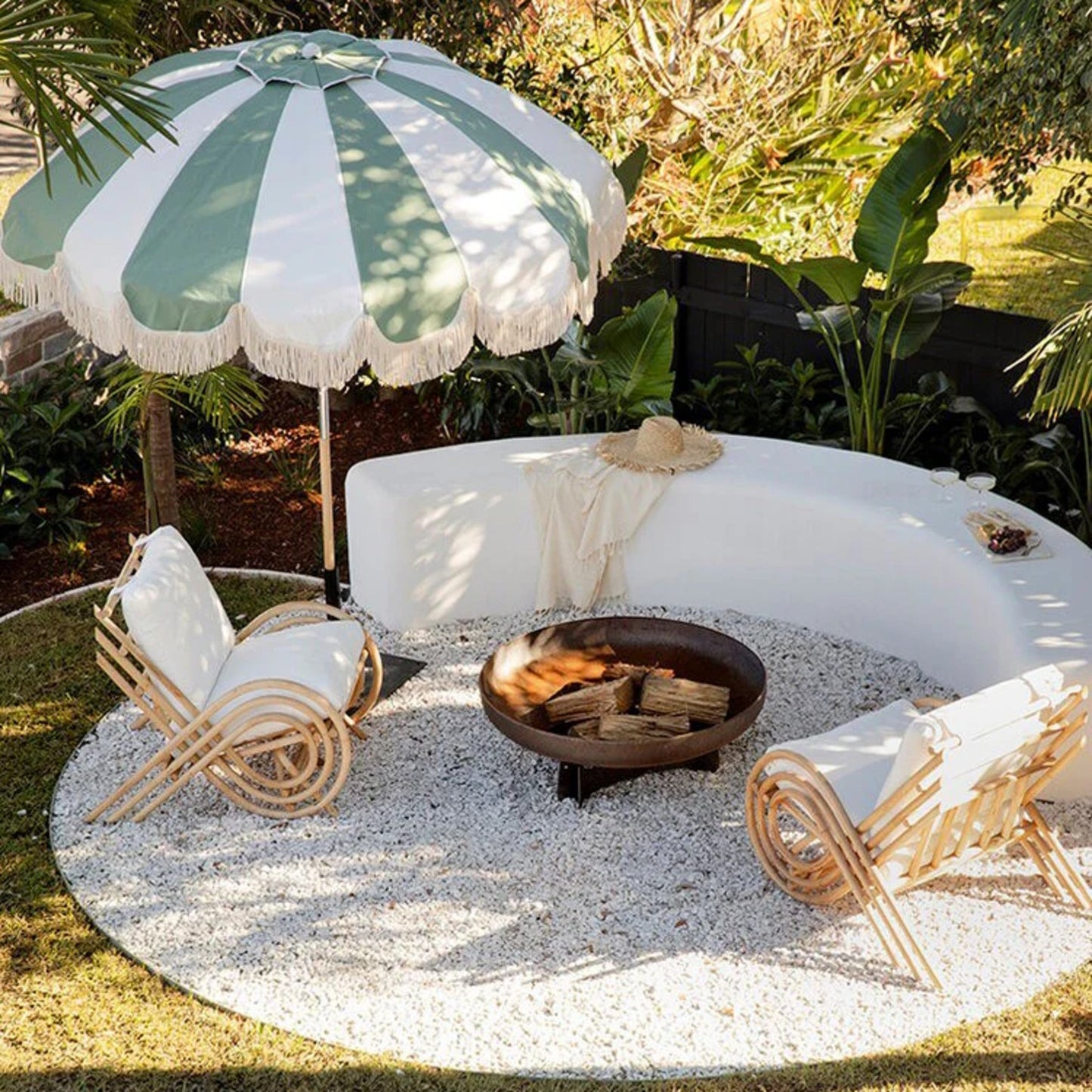 Parapluie de jardin<br> 210 cm de diamètre<br> UPF50+