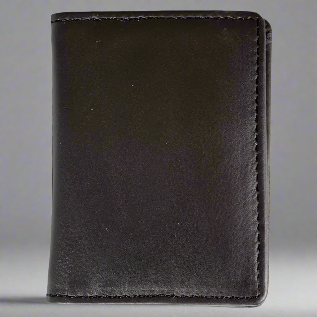 Portefeuille en cuir repliable JBG International pour homme