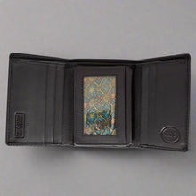 JBG International Men's Flip Up Trifold Leather Wallet