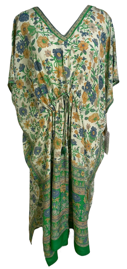 PRC6778 Avatar Pure Silk Maxi Kaftan