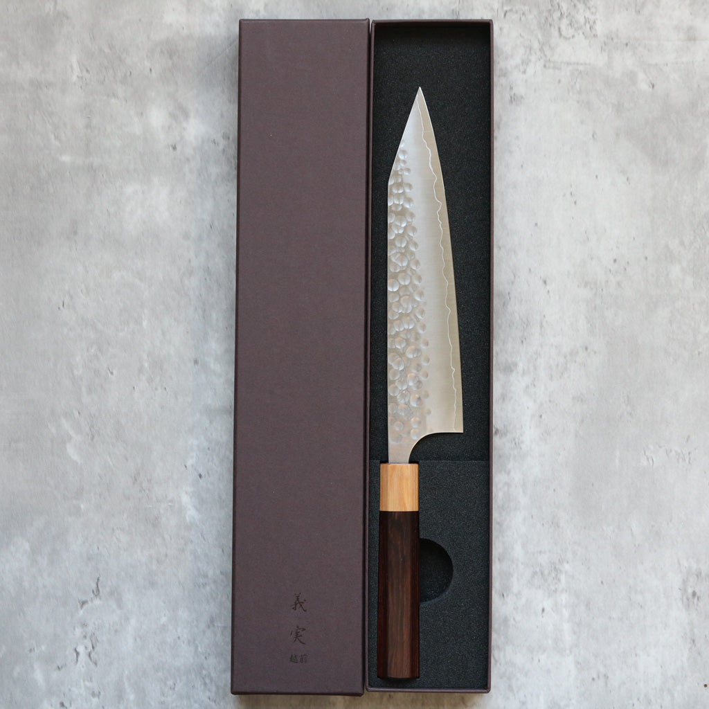 Yoshimi Kato Ginsan Kiritsuke 210 mm