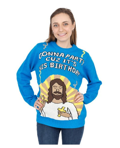 Pull de Noël Anniversaire de Jésus