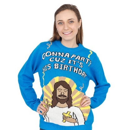 Pull de Noël Anniversaire de Jésus
