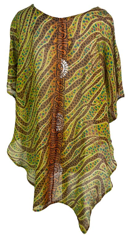 PRG6309 Haut fluide en pure soie Avatar