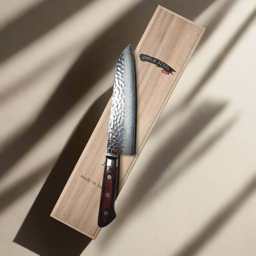 Couteau Santoku 180mm KASUMI 180 Damas VG10-MB