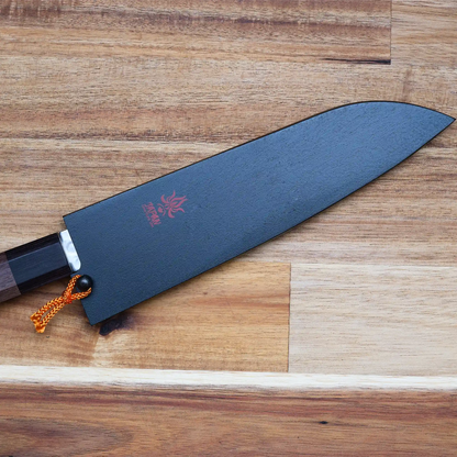 Fourreau/Saya en bois de honoki (magnolia) - Pour couteau Gyuto 180mm