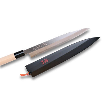 Fourreau/Saya en bois de honoki (magnolia) – Pour Yanagiba 210mm