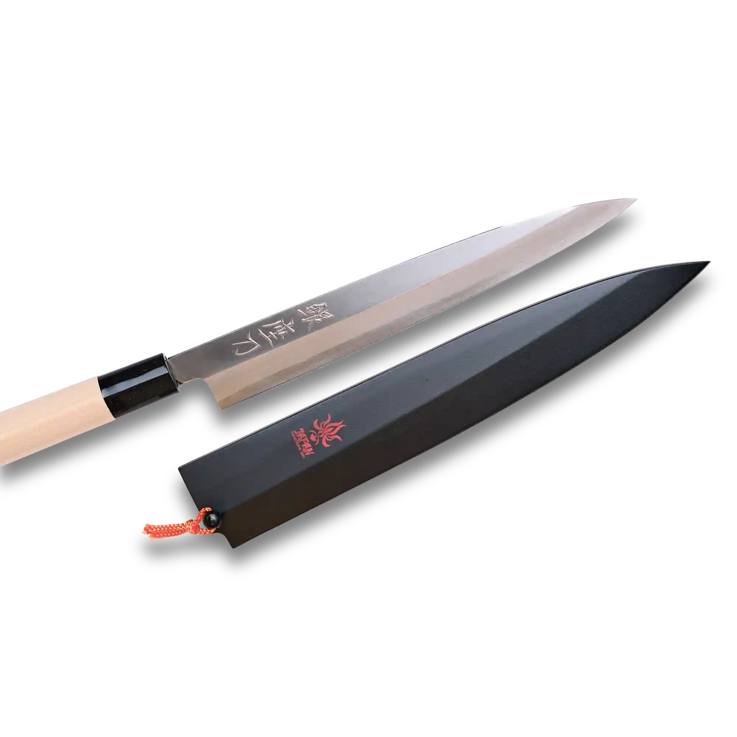 Fourreau/Saya en bois de honoki (magnolia) - Pour Yanagiba 240mm