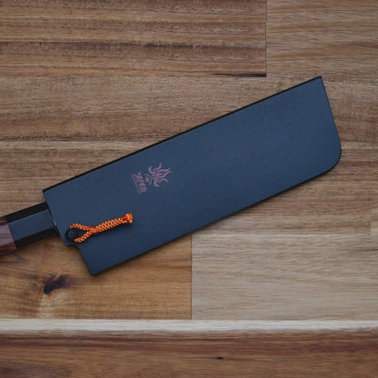 Fourreau/Saya en bois de magnolia - Pour couteau Nakiri 165 mm