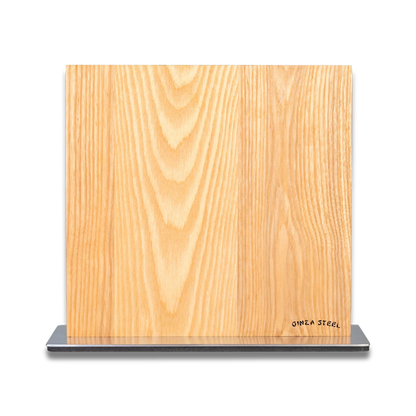 Bloc à couteaux magnétique en bois Ginza Steel | Élégant et fonctionnel