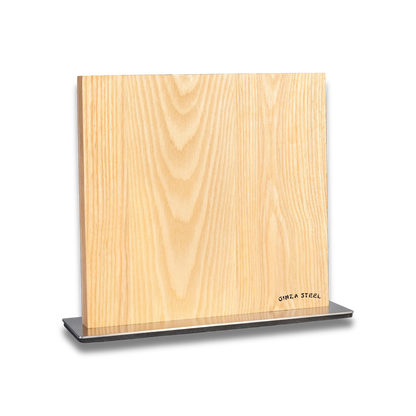 Bloc à couteaux magnétique en bois Ginza Steel | Élégant et fonctionnel