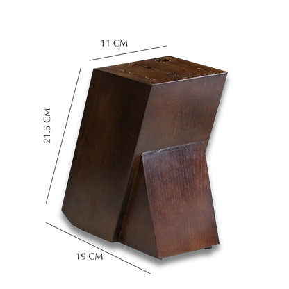 HAGAKURE SIX | Ensemble de 6 couteaux essentiels | 4 couteaux, 1 paire de ciseaux avec bloc de bois
