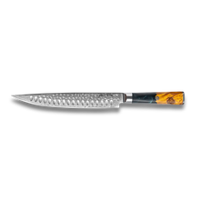 Kaze Katana Carving Knife 9″ | Damascus Steel by Ginza Steel