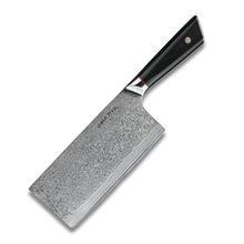 HAGAKURE X | Cleaver Knife 7" Damascus AUS 10 Steel