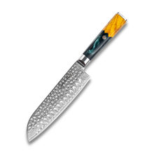 Kaze Katana Santoku Knife 7″ | Damascus Steel by Ginza Steel