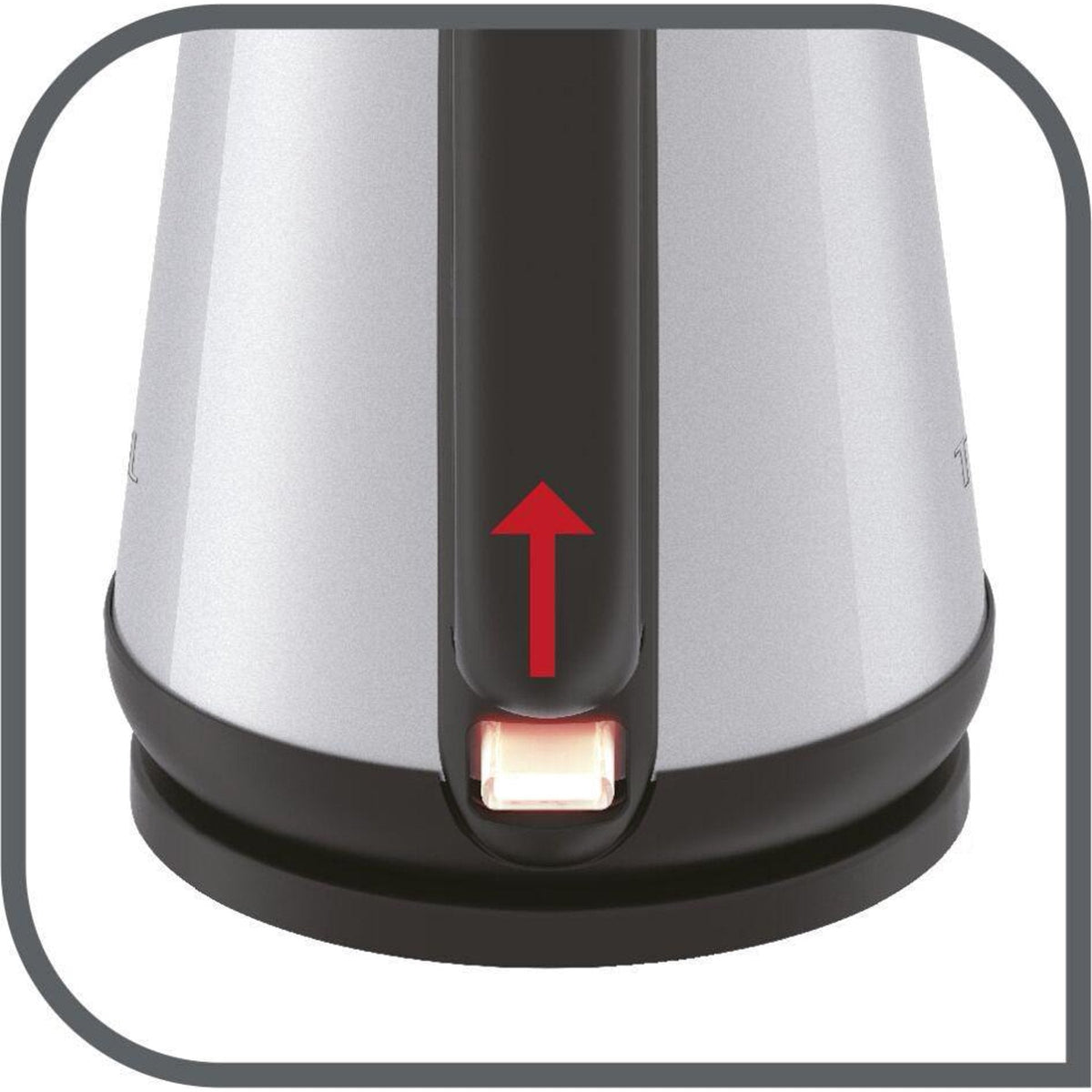 T-FAL Kettle Dual Wall 1.5l SS/BLK - Blemished package with full warranty - KI810D50