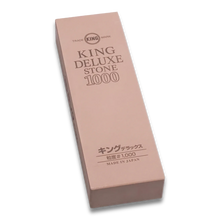 King Deluxe 1000 Grit Sharpening Stone – Medium Grit Whetstone – Made in Japan