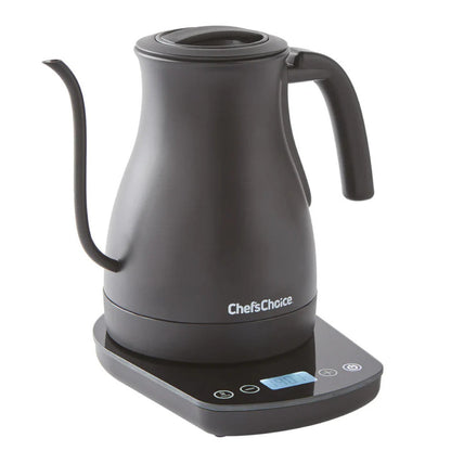 CHEF'S CHOICE KTCC1LMB13  1L Cordless Electric Gooseneck Kettle with Temperature Control